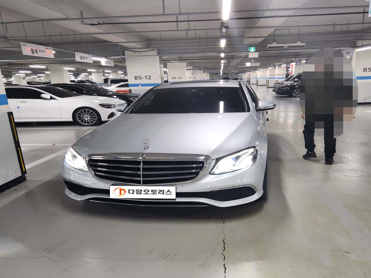 벤츠 E220 중고차리스 두번째 방문해서!
