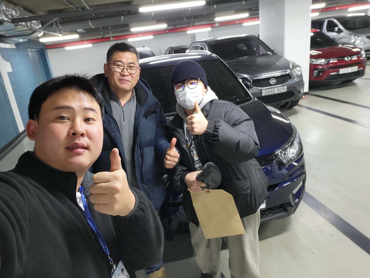 처음 하는 티볼리 중고차리스 거래 만족스럽게 진행한 충북 음성 고객님!